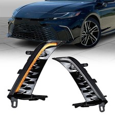LED DRL Daytime Running Fog Lights w/ Turn Signal for Toyota Camry SE XSE 2025