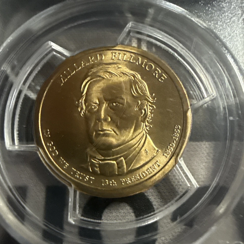 2010-D MILLARD Fillmore PCGS SP68 POS A+B Set - Image 3 of 4