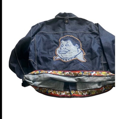 F.A.T. ★FAT★EMBUP スナップジャケット　JUMBO 2XL Fubu Platinum 