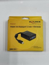 DP Display Port to VGA Converter Adapter, 1.2 Male