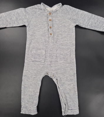 George - süßer Strampler in Gr. 80 (9 - 12 M) Schlafanzug Baby 100% Baumwolle