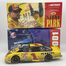 Steve Park #1 Pennzoil 2001 Monte Carlo 1:24 Action Diecast Nascar  (Z49)