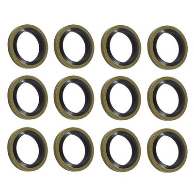 12PCS Cummins 12mm Banjo Bolt Seals Fuel Line Sealing Washer 12V 24V 5.9 3963983