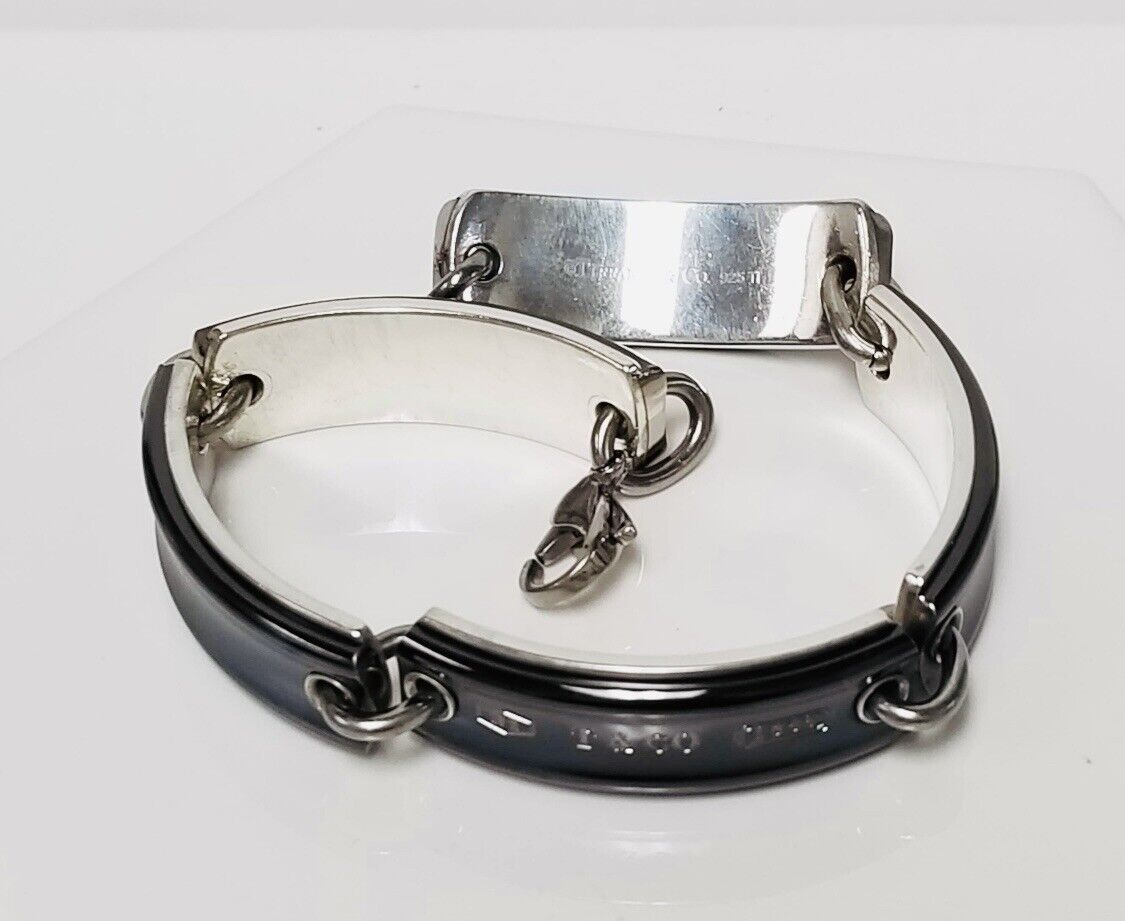 Men's Tiffany & Co. NY 1837 Silver 925 & Titanium Midnight Men's Tiffany & Co. NY 1837 Silver 925 & Titanium Midnight