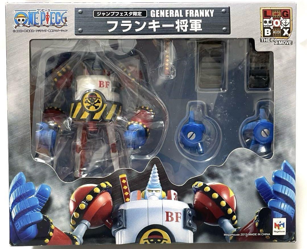 ワンピース フランキー将軍 ジャンプフェスタ限定 LOGBOX 新品未開封 ONE PIECE General Franky Iron Pirates Logbox Jump Festa 2013