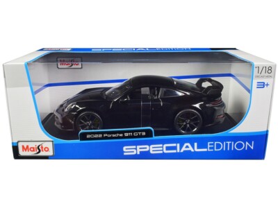 Maisto マイストPorsche 911 GT3 ブラック 1/18 1/18 Maisto 2022 Porsche 911 GT3 (Black Metallic) 