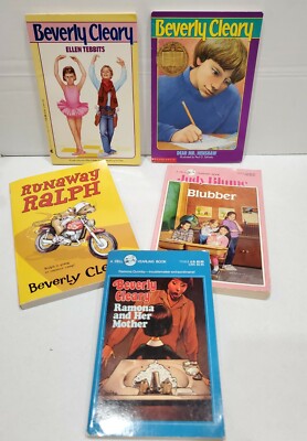 Beverly Cleary Ellen Tebbits Ramona Runaway Ralph Blubber Dear Mr Henshaw Books