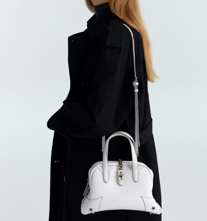 VUNQUE] Toque Punk Tote S – Premium Leather Handbag - Black