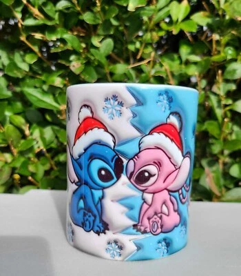 Christmas Lilo And Stitch Mug Tea Coffee Mug Gifts Stitch Lilo Christmas