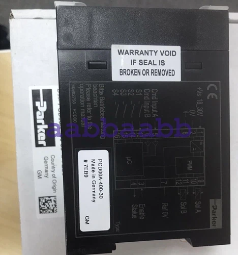 PCD00A-400-30 New Parker PCD00A-400, Electronic Amplifier