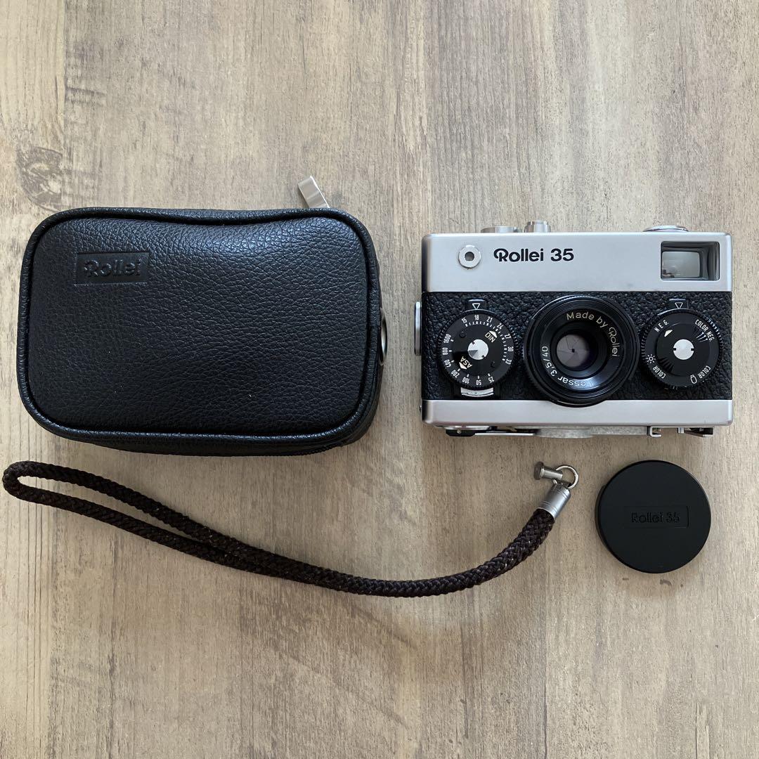 ローライ35T Rollei ローライ 35T Tessar 40mm F3.5 ケース