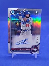 2022 Bowman Chrome Alex De Jesus 1st Auto Refractor