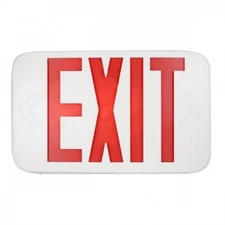 SIGN,EXIT , LED LIGHTED,120/277V