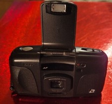 Kodak Advantix 3200AF 25mm Black Film Camera w/ Built In Flash - Tested