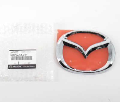 Genuine OEM Mazda KB7W-51-731 Rear Emblem Badge Mascot 2017-2023
