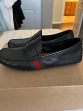 Gucci Men's Drivers Loafers Dress Shoes Size 42.5 IT/EU (US 9)