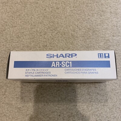 Genuine OEM Sharp AR-SC1 Staple Cartridges No.300S 3 Pack Copier Staples