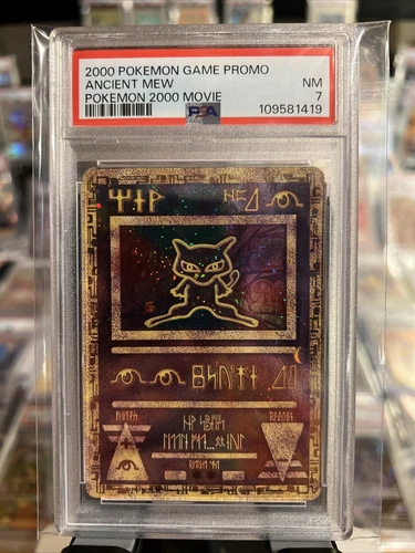 Ancient Mew Holo PSA 7
