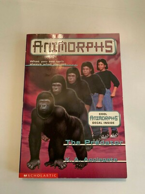1996 Animorphs The Predator by KA Applegate Scholastic Softcover
