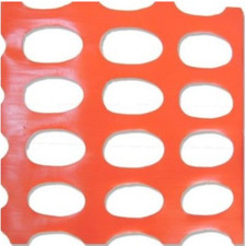 1 metro RETE recinzione CANTIERE ARANCIO arancione rossa plastica altezza 150 cm