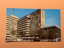Murales Murals by Juan Ogorman Mexico DF Mexico City Mexico Vintage Postcard