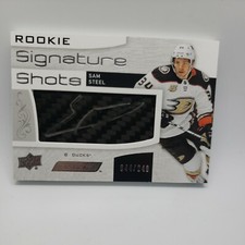 2018-19  UD Engrained Sam Steel Rookie Signature Shots /249 - #RSS-SS