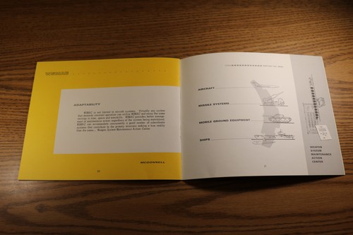 WSMAC McDonnell Aircraft Brochure 1964 Weapon Maintenance Recordak Miracode B085 - Imagen 6 de 6