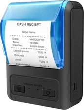 Bluetooth Thermal Receipt Printer Portable 58mm Pos Printer for Small Business