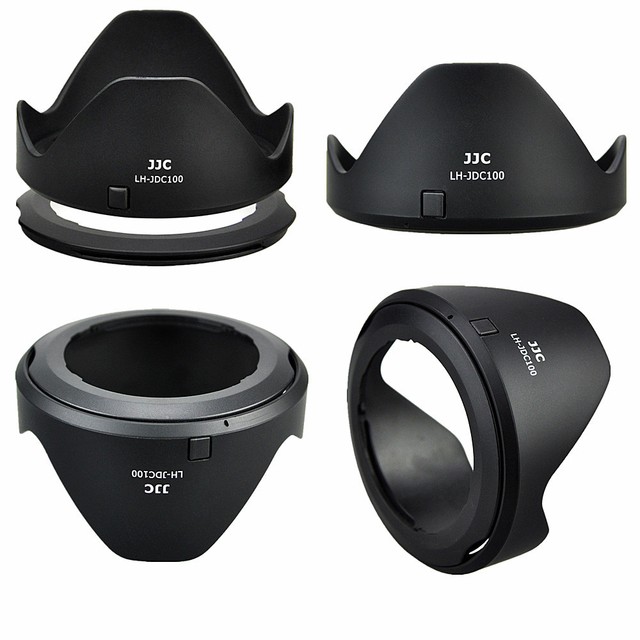 5in1 Lens Hood + Lens cap + Screen Protector for Canon Powershot SX70