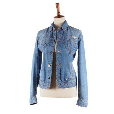 DOLCE&GABBANA ヴィンテージ デニムジャケット Dolce&Gabbana D&G Vintage Women's Blue Denim Jean Jacket size XS