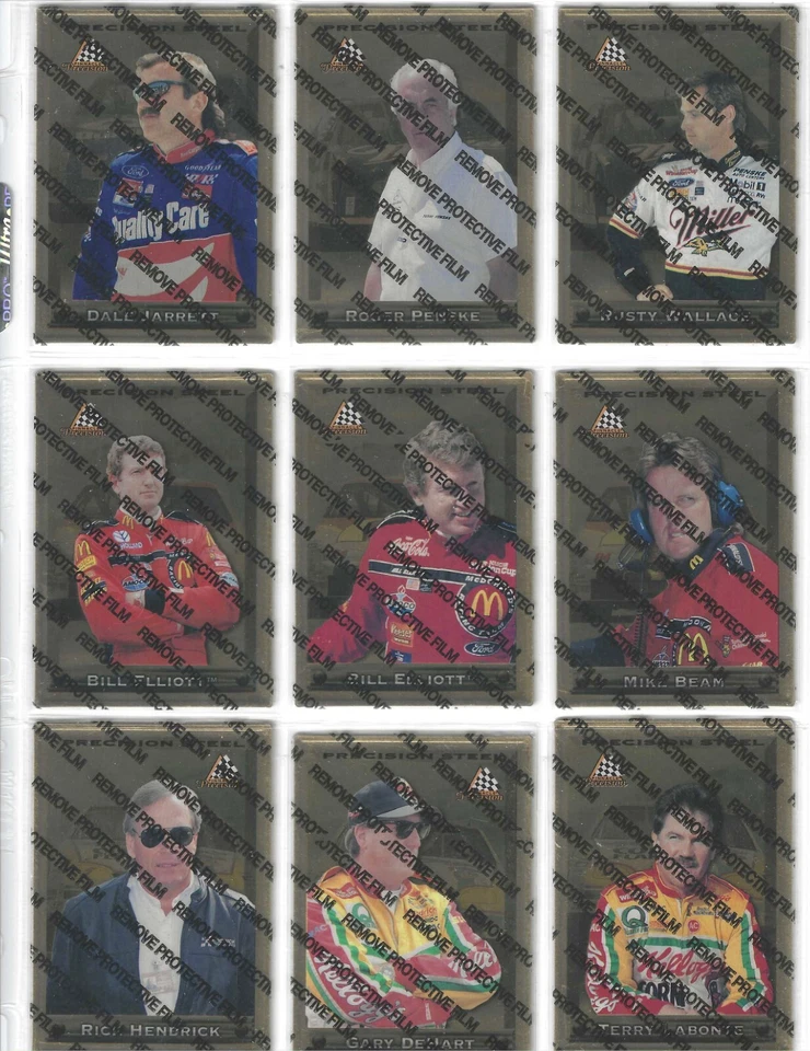 *1997 Pinnacle Precision GOLD PARALLEL-#35 Dale Jarrett's Car-ONE CARD ONLY!* - Image 2 of 4