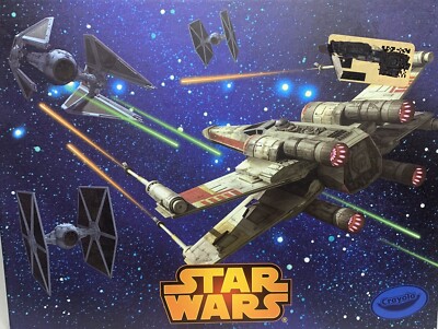 Star Wars Crayola Color Alive Virtual Design Pro Portfolio open box Complete Set