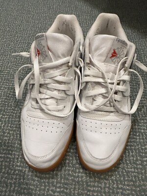 Reebok Men s Size 12 White Gum Retro 80s Workout 