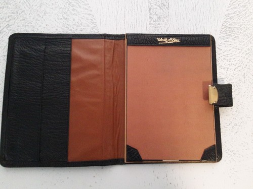 Cuaderno vintage de cuero genuino sin llave no queda enganchado - Imagen 7 de 24