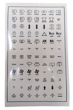 Carling V-Series Contura II 4X4 Related Self Adhesive Decals/Legends