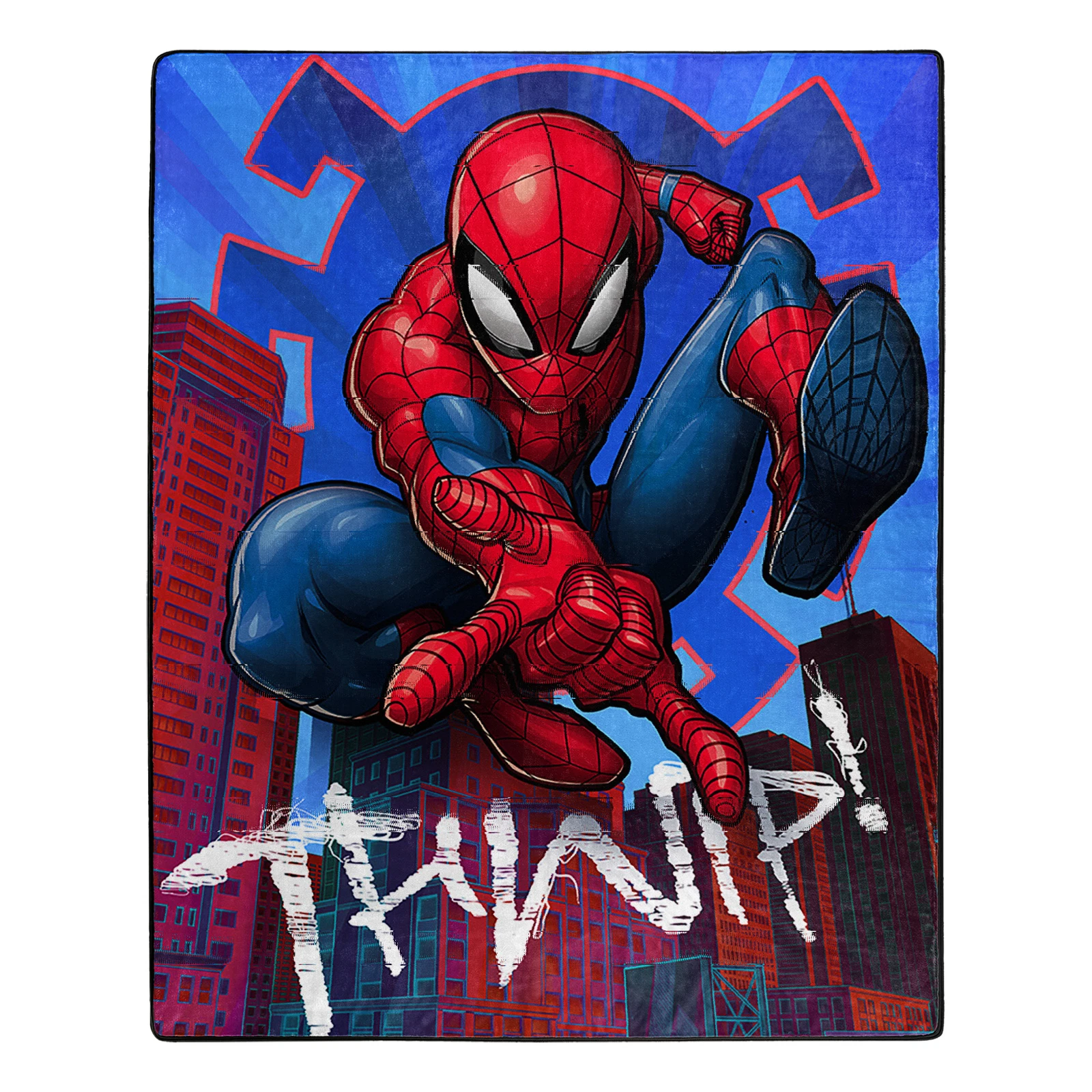 Marvel Spiderman Silk Touch Throw Blanket, Christmas Gift