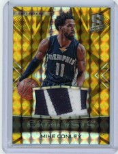 2016-17 Panini Spectra Basketball Catalysts Gold Patch #21 Mike Conley #10/10