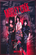 11.69x16.54 Rare Motley Crue Poster Shout at the Devil Rare