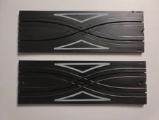 Pair of Vintage 1960's Aurora Model Motoring 9" Cross Overs Slot Car Track