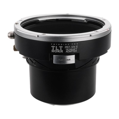 Fotodiox Pro Adapter TLT ROKR-TiltShift Pentax6x7(P67)Linse für Sony AlphaE