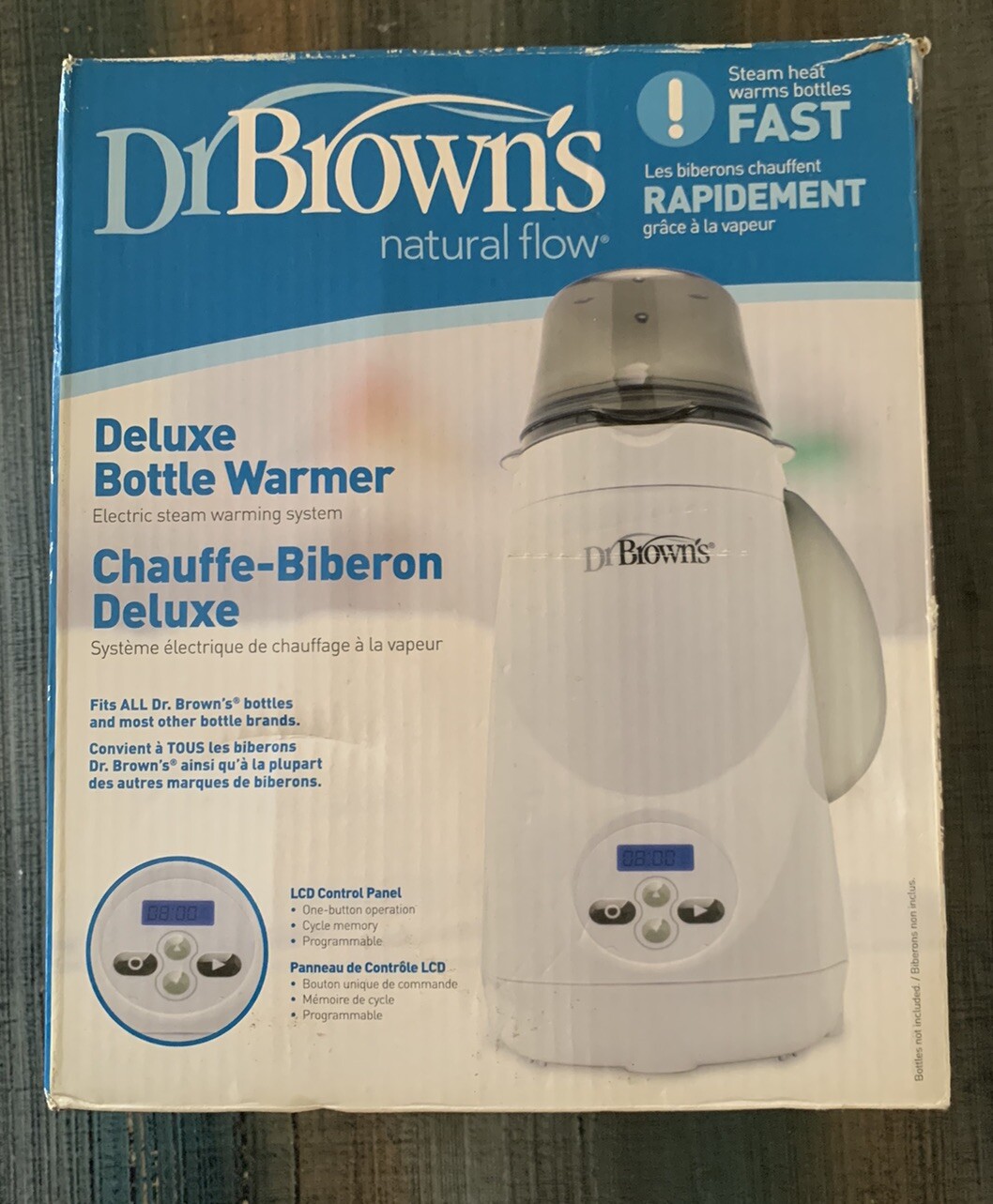 Dr&rsquo;s Brown's Natural Flow Deluxe Bottle Warmer Brand New
