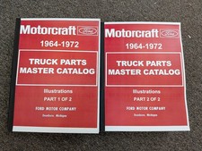 1969-1972 Ford F100 F250 F350 Pickup Truck Parts Catalog Illustrations 1970 1971