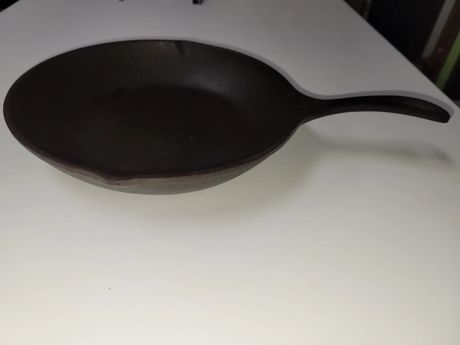 This Is A Vintage 10" Lodge Chefs Skillet Cast Iron