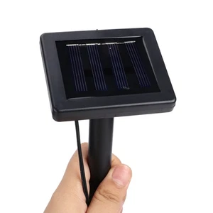 Champignons en forme de pelouse Lampe solaire de jardin LED Lampe pour le sentier extérieur KIT
