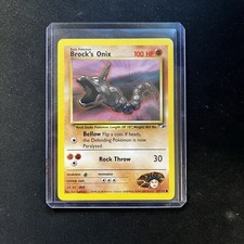 Brock's Onix 069/132 Gym Heroes Regular for sale online