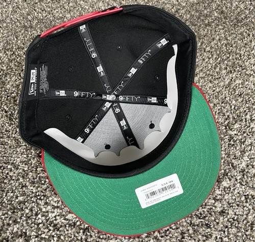 Cappello Berretto Mexico WBC New Era Baseball SnapBack Regolabile Rosso Nero Bandiera - Foto 5 di 5