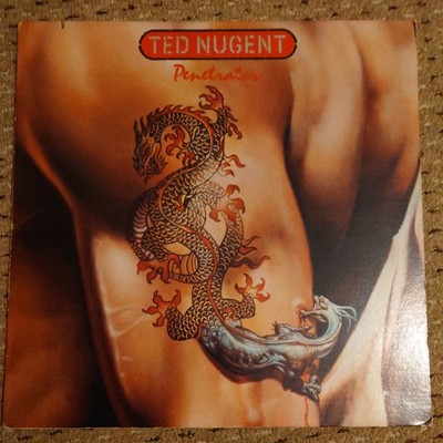 Ted Nugent Penetrator Vinyl Record Ex/NM 80125-1 1984