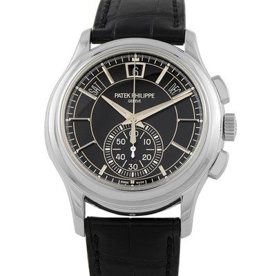 Patek Philippe Complications Annual Calendar Chronograph Platinum Watch 5905p-0