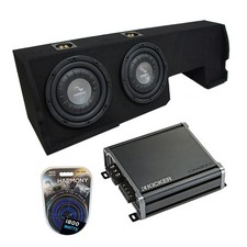 2001-2003 Ford F-150 Super Crew Truck Harmony F104 Dual 10" Sub Box CXA800.1