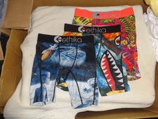 LOT OF 3 BOYS PREMIUM ETHIKA BOXER BRIEFS UNDERWEAR SIZE M